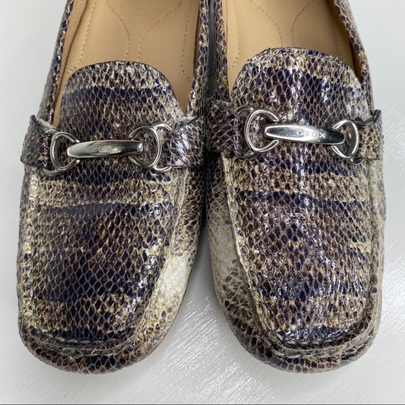 Geox Respira cream black Horsebit driving moccasin - Picture 7 of 8